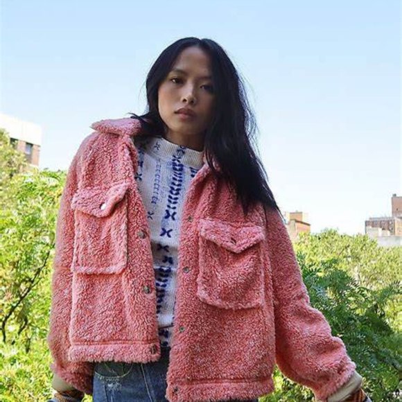 Free People Jackets & Blazers - Free People Teddy Swing Jacket